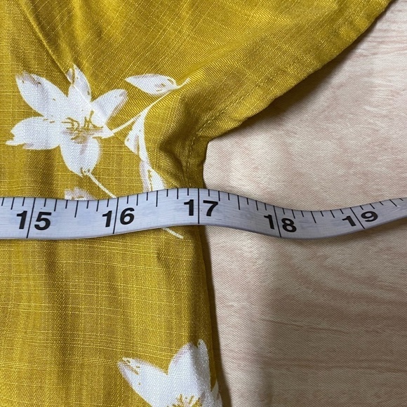 Billabong X Sincerely Jules Shoulder Sway Maxi Dress Size S Yellow Mustard NWT - Picture 4 of 5